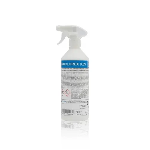 GIOCLOREX 0,5% 1L - Soluzione alcolica disinfettante, per decontaminare e  detergere strumentario chirurgico e dispositivi medici 