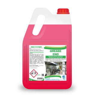 GREASE END - Detergente alcalino sgrassante concentrato per superfici dure