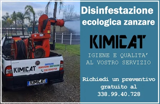 disinfestazione ecologica zanzare kimicat