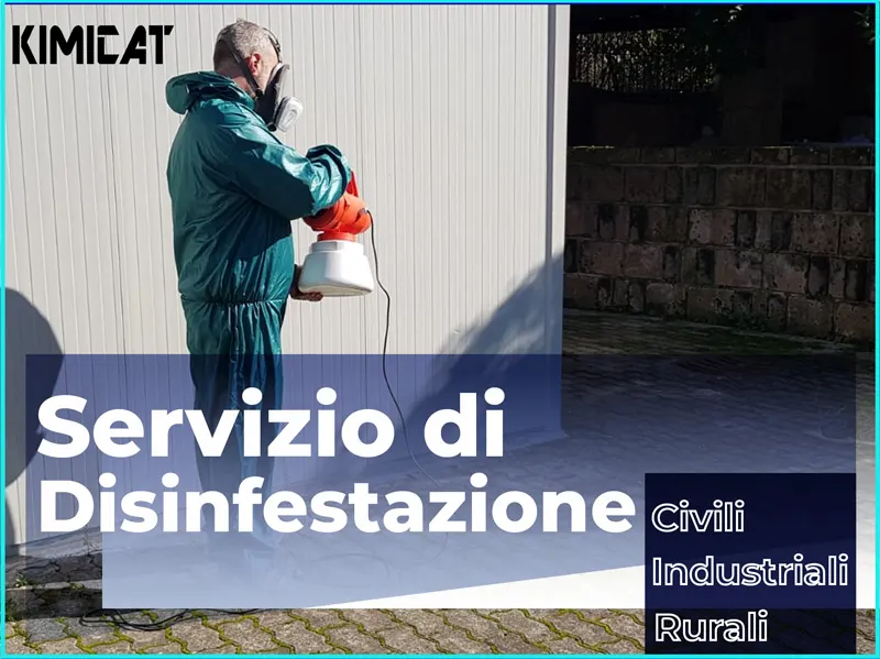 servizio di disinfestazione